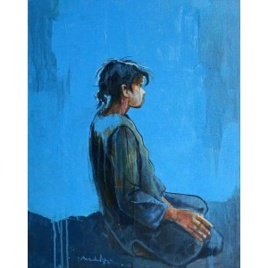 Arsalan Naqvi, 24 x 30 Inch, Acrylic on Canvas,  Figurative Painting, AC-ARN-012