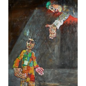 Farrukh Shahab, 10 x 12 Inch, Oil on Board,  Figurative Painting, AC-FS-008