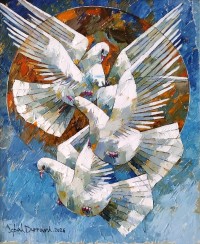 Iqbal Durrani, 24 x 30 Inch, Oil on Canvas, Figurative Painting, AC-IQD-306 Iqbal Durrani, 24 x 30 Inch, Oil on Canvas, Figurative Painting, AC-IQD-306