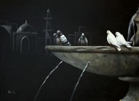 Irfan Ahmed, 36 x 48 Inch, Oil on Canvas, Figurative Painting, AC-IRA-008