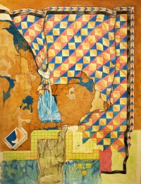 Waliullah, 20 x 28 inch, Gouache on Wasli, Miniature Painting, AC-WAL-005