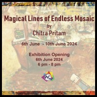 Magical Lines of Endless Mosaic  By  Chitra Pritam (6th – 9th June 2024)